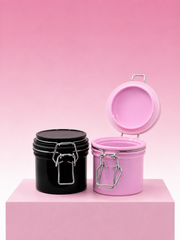 Adhesive storage container