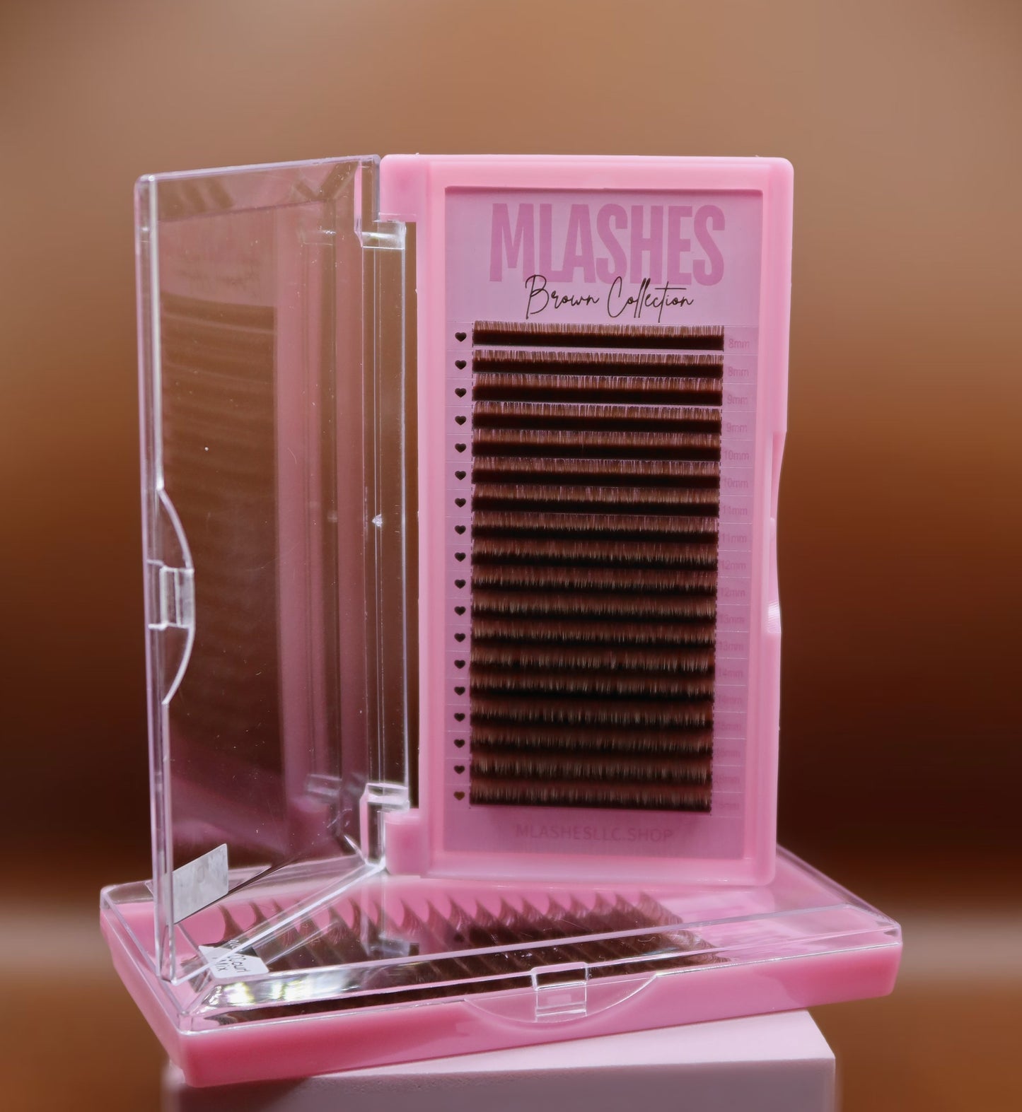 Brown Lash Trays
