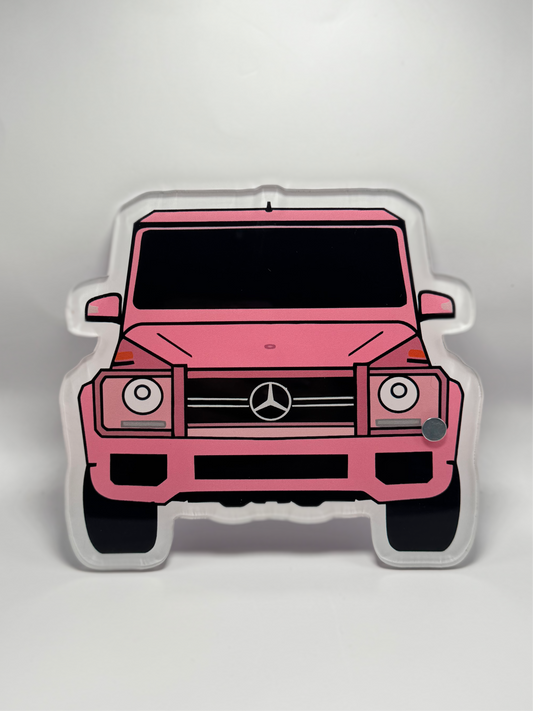 Pink G Wagon Tile