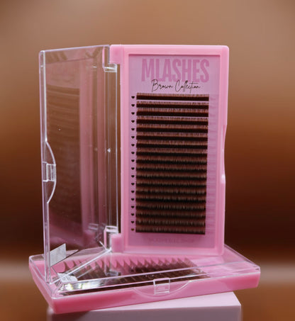 Brown Lash Trays