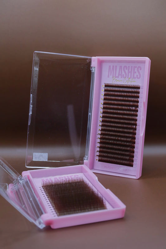 Brown Lash Trays