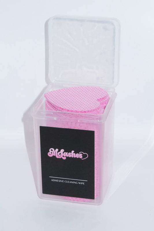 Adhesive wipes